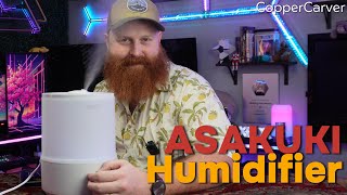 Asakuki Ultrasonic Cool Mist Humidifier [upl. by Annahaj]