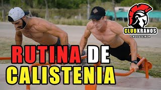 Rutina de CALISTENIA Fullbody  Nivel Intermedio  Los Mejores Ejercicios para tu Entrenamiento [upl. by Jakoba287]