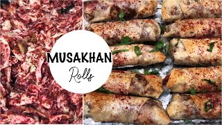 Musakhan Rolls for Ramadan  DH Life in Saudi [upl. by Christabelle916]