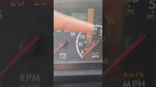 Quick fix Troubleshooting dash gauges on a Freightliner Cascadia [upl. by Richie]