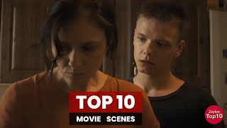 Top 10 Movie Scenes Where Older women Fall in Love with younger Men [upl. by Noryk470]