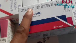 Ondansetron orally disintegrating tablets ip in hindi review [upl. by Anavrin2]