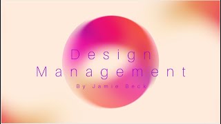 What is design management and what is a design manager [upl. by Broadbent]