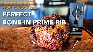 How to Cook a Perfect Bonein Prime Rib  Easy StepByStep Guide  ChefsTemp [upl. by Milano]