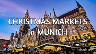 🇩🇪 Christmas Markets in Munich Germany [upl. by Kra19]