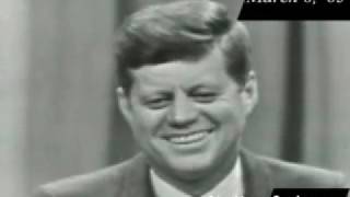 President John F Kennedys 51st News Conference March 6 1963 [upl. by Anirbes933]