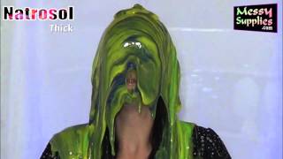 Messy Supplies • NATROSOL THICK • Gunge in action • What Is Gunge How To Make Gunge [upl. by Sigvard335]