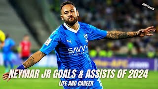 Neymar Jr Best Goals and Assists of 2024  Naymar Jr Life and Career [upl. by Streeter]