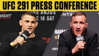 UFC 291 PreFight Press Conference  ESPN MMA [upl. by Wyn]