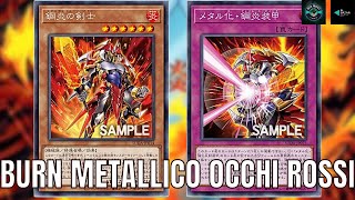 Occhi Rossi FARA qualcosa INTANTO Metalmorph INTRIGA Lo Spadaccino di Fuoco Metallico YUGIOH [upl. by Ruskin]