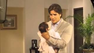 Por primera vez ANDRES CON SU HIJA y LOLA LLORA novela MI CORAZON INSISTE Copyrights of Telemundo [upl. by Lowe515]