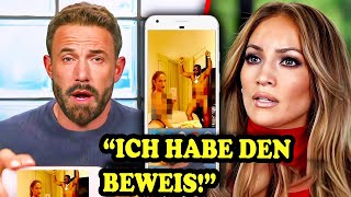 Ben Affleck ENTHÜLLT SCHOCKIERENDE Videos von JLo von Diddy House Raid [upl. by Nagoh]