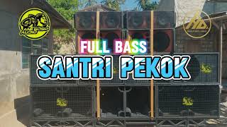 DJ FULL BASS SANTRI PEKOK BOLONE MASE [upl. by Ruhtra782]