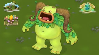 Entbrat  All Monster Sounds amp Animations My Singing Monsters [upl. by Nyahs]