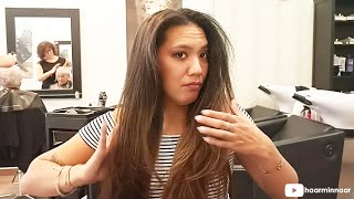 Big chop for Spanish brunette Premium video preview [upl. by Namas452]