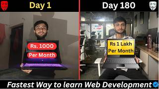 Fastest Way to learn Web Development and Get a job [upl. by Aruasor]