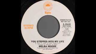 Melba Moore – You Stepped Into My Life Promo 45 [upl. by Doretta770]