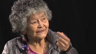 Athabascan Moosehide Tanning amp Sewing 3 of 23 Talking with Ahtna Elder Jeannie Maxim [upl. by Berg]