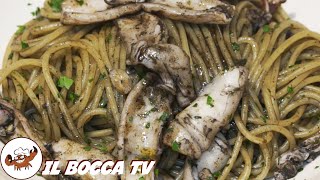 335  Pasta ai calamarimeglio che alle Baleari primo piatto a base di pesce gustoso e semplice [upl. by Nezah]