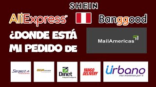 COMO VER TUS PEDIDOS CON TRACKING UN DE MAIL AMERICAS ALIEXPRESS BANGGOOD SHEIN  PERÚ [upl. by Latsyc939]