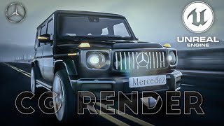 MercedesG63 CG animation  Unreal Engine 5 Lumen Cinematic  Devendra Rane [upl. by Nazay746]