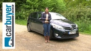 Toyota Verso MPV 2013 review  CarBuyer [upl. by Notse824]