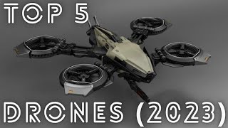 Top 5 Best Cheap Drones  Futuristic Drones 2023 [upl. by Leventis]