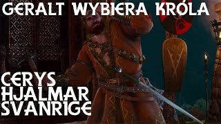 Cerys Hjalmar Svanrige  Książkowy Geralt wybiera króla [upl. by Douville]