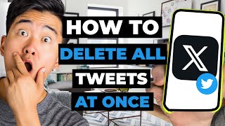 How To Delete All Tweets At Once On X Twitter [upl. by Ethelinda911]