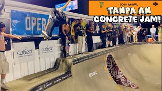 Tampa Am 2024 Concrete Jam FULL RECAP [upl. by Laktasic]