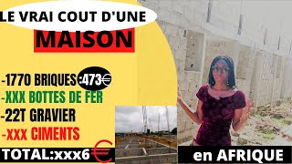 CONSTRUIRE une MAISON avec 3 MILLIONS en AFRIQUE [upl. by Soneson]