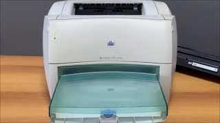 HP LaserJet 1000 Series Toner Replacement [upl. by Idisahc]