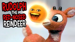 Annoying Orange  Storytime Rudolph the Red Nosed Reindeer [upl. by Aihpledalihp]