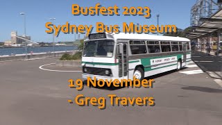 Busfest 2023 Sydney Bus Museum [upl. by Hgielsel]