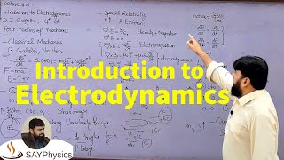 L11 The Realms of Mechanics  Introduction to Electrodynamics  DJ Griffiths [upl. by Ssilb]