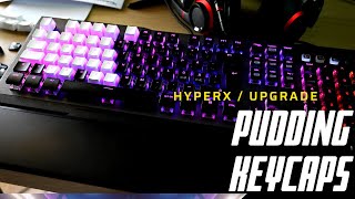 Roccat Vulcan Aimo 120 keycaps upgrade  Hyperx Pudding Keycaps [upl. by Alysa]