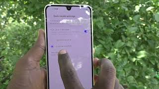 How to set dark mode in Samsung Galaxy A16 5G [upl. by Anna383]
