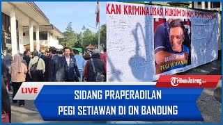 🔴Live  Suasana Sidang Praperadilan Pegi Setiawan di PN Bandung [upl. by Glaab]