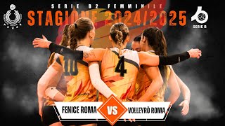 FENICE ROMA PALLAVOLO  VOLLEYRÒ CASAL DE PAZZI [upl. by Raamaj793]