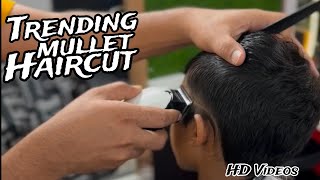 Modern LowFade Mullet Haircut amp Hairstyle Mens Hair 2024 [upl. by Honeywell]