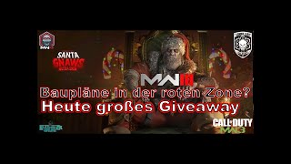 MW3 MWZ Baupläne in der roten Zone  GIVEAWAY [upl. by Bainbrudge111]