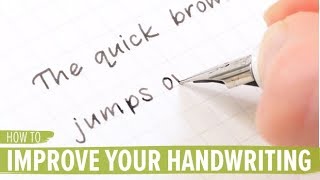 How to Improve Your Handwriting [upl. by Ovatsug]