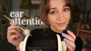 ASMR  Ear Attention amp Cleaning for Sleep 💤  ear to ear whispers [upl. by Kcirddet]