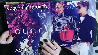 ASMR Vogue Magazine Flip Through [upl. by Most349]