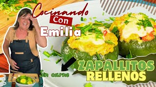 Zapallitos Rellenos El plato ideal para el verano fácil simple y delicioso [upl. by Marcus610]