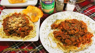 Easy Homemade Spaghetti amp Meat Sauce Recipe The Best Spaghetti And Meat Sauce [upl. by Sanyu813]