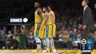 NBA CHAMPIONS VS EURO LEAGUE CHAMPIONS NBA 2K17 [upl. by Rettuc]