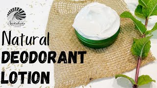 How To Make a Natural Deodorant Lotion Without Baking Soda That WorksDIYTutorial [upl. by Millard]