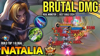 NATALIA BEST BUILD 2024  BUILD TOP GLOBAL NATALIA GAMEPLAY  MOBILE LEGENDS✓ [upl. by Suivatnom409]