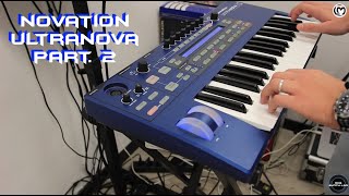 Novation Ultranova Part 2  No Talking [upl. by Nymrak985]